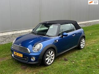 Mini Mini Cabrio 1.6 Cooper Chili|Airco|Navi|Cabrio|Elek Pak, Auto's, Gebruikt, Euro 6, 4 cilinders, Cabriolet
