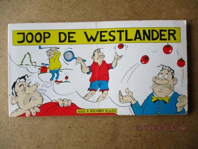 adv1602 joop de westlander 1, Eén stripboek, Ophalen, Gelezen