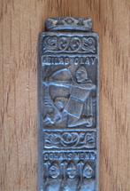 Antiek trancheerset met tinnen heft, Ophalen of Verzenden