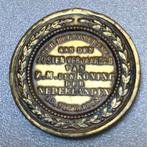 A historical medal, King Willem III of the Netherlands 1887., Postzegels en Munten, Ophalen of Verzenden, Overige materialen