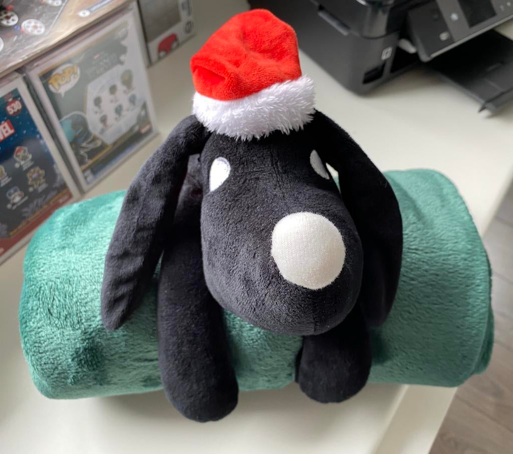 Takkie knuffel met fleecedeken, Kinderen en Baby's, Speelgoed | Knuffels en Pluche, Ophalen of Verzenden, Zo goed als nieuw, Overige typen