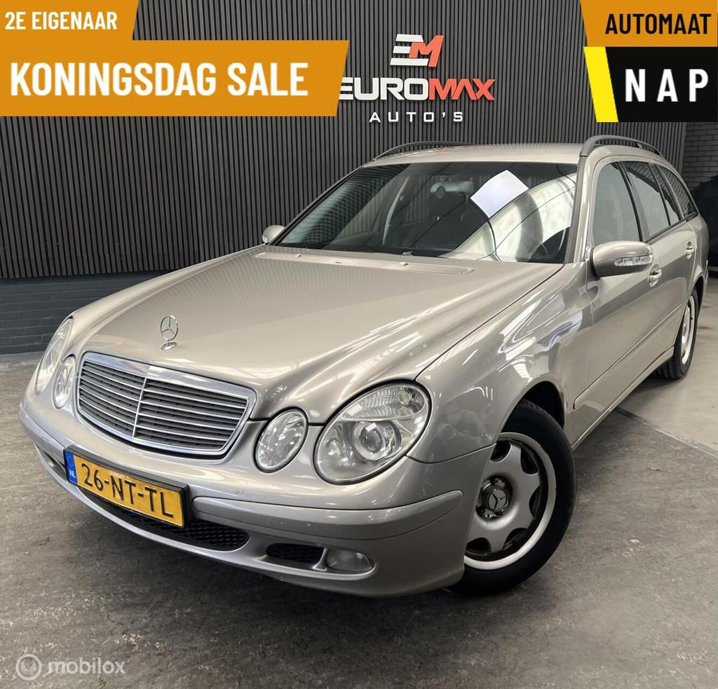 Mercedes E200 Combi Avantgarde 2e Eigenaar - NAP - Automaat, Automaat, Gebruikt, 4 cilinders, 163 pk