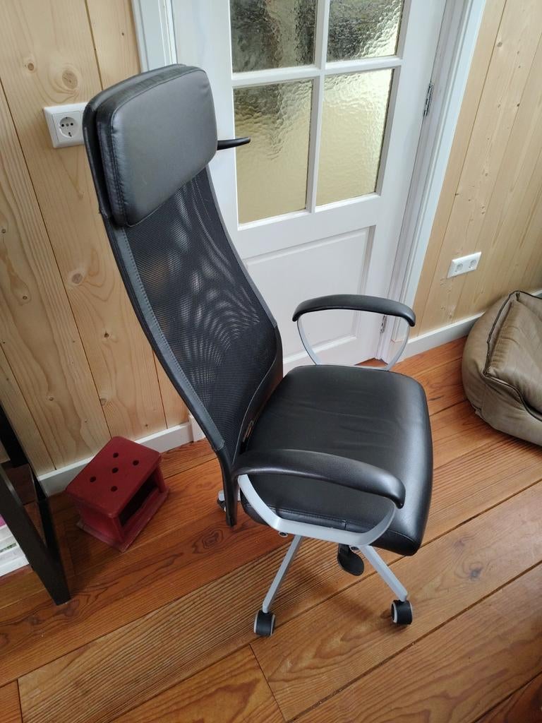 Bureau Game stoel, Ophalen, Zwart