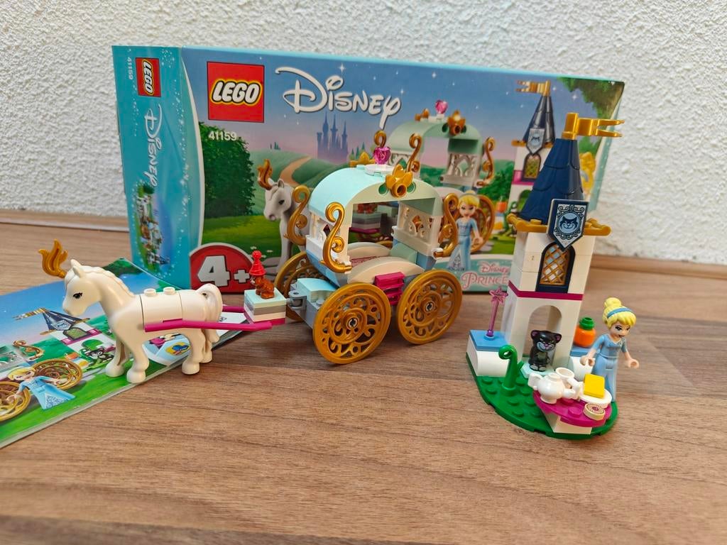 Lego Disney 41159 Assepoester met koets, Kinderen en Baby's, Ophalen, Zo goed als nieuw