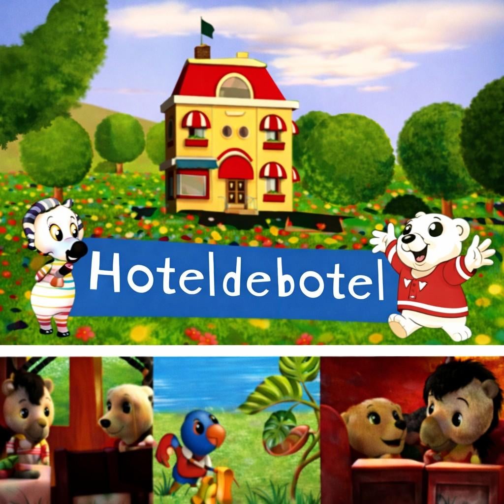 Hotel de Botel Educatief Spelend Leren - 3 sets -, Ophalen of Verzenden, Zo goed als nieuw, Taal en Lezen, Met geluid