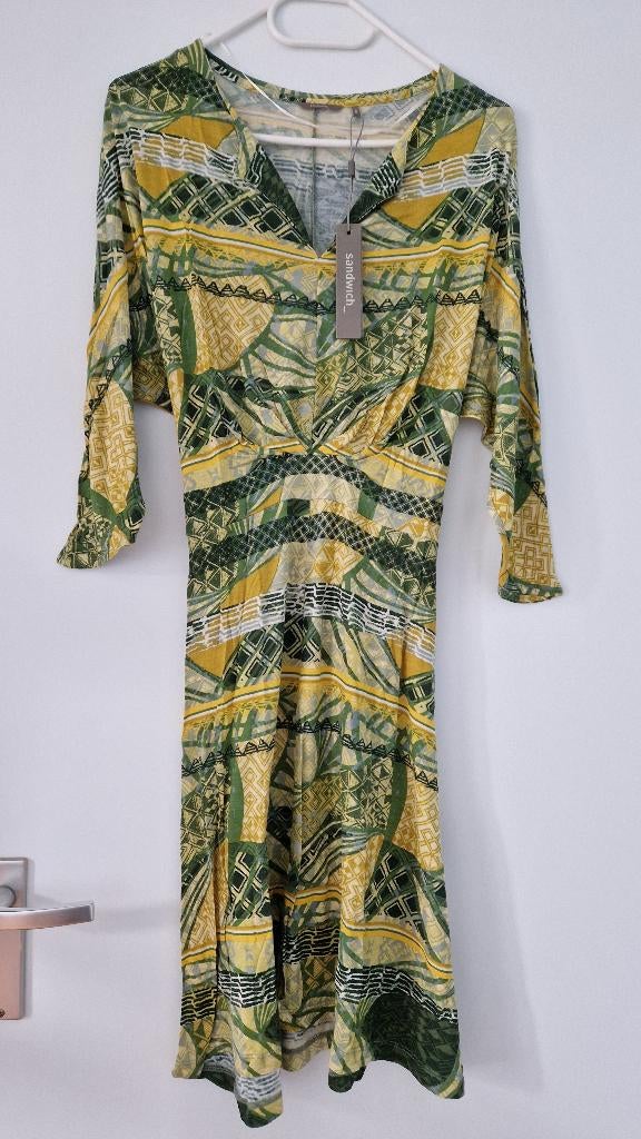 Sandwich Jurk maat S, Ophalen, Geel, Nieuw, Maat 36 (S)