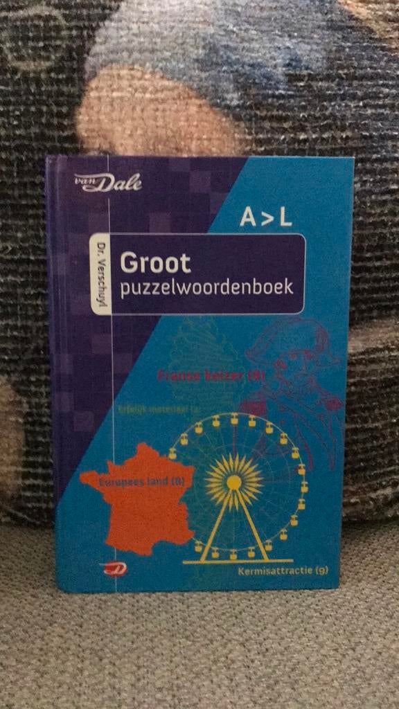 Van Dale Dr.Verschuyl groot puzzelwoordenboek, Boeken, Ophalen of Verzenden, Zo goed als nieuw, Tekenen en Schilderen, H.J. Verschuyl