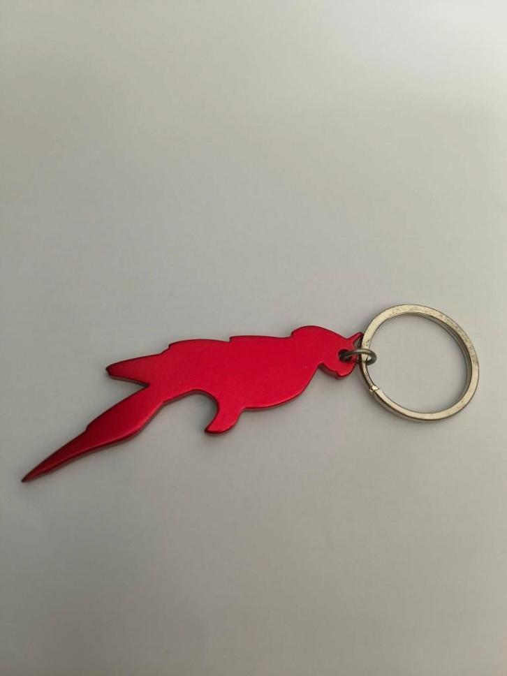 Papegaai sleutelhanger (rood), Verzamelen, Sleutelhangers, Nieuw, Dier of Natuur, Ophalen of Verzenden