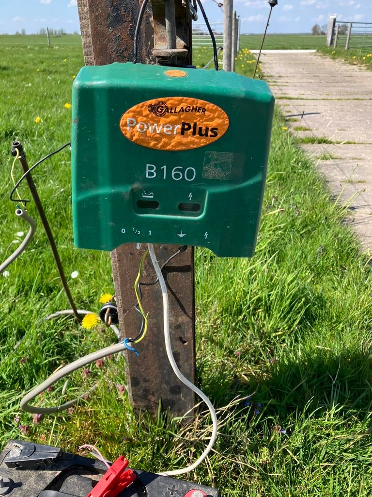 Te koop goedwerkende schrikdraadklok