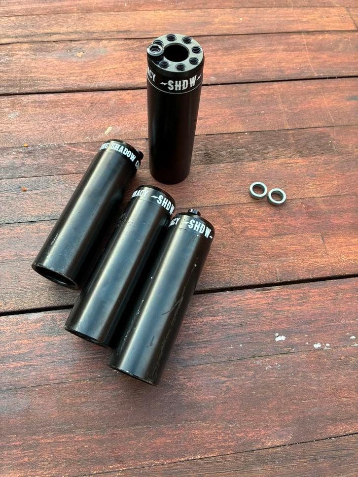 Bmx pegs voetsteuntje, Fietsen en Brommers, Fietsonderdelen, Zo goed als nieuw, Algemeen, Zadel, Ophalen of Verzenden