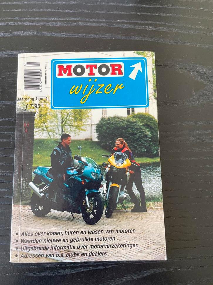 Motorwijzer Jaargang 1, nr. 1, Boeken, Motoren, Gelezen, Algemeen, Ophalen