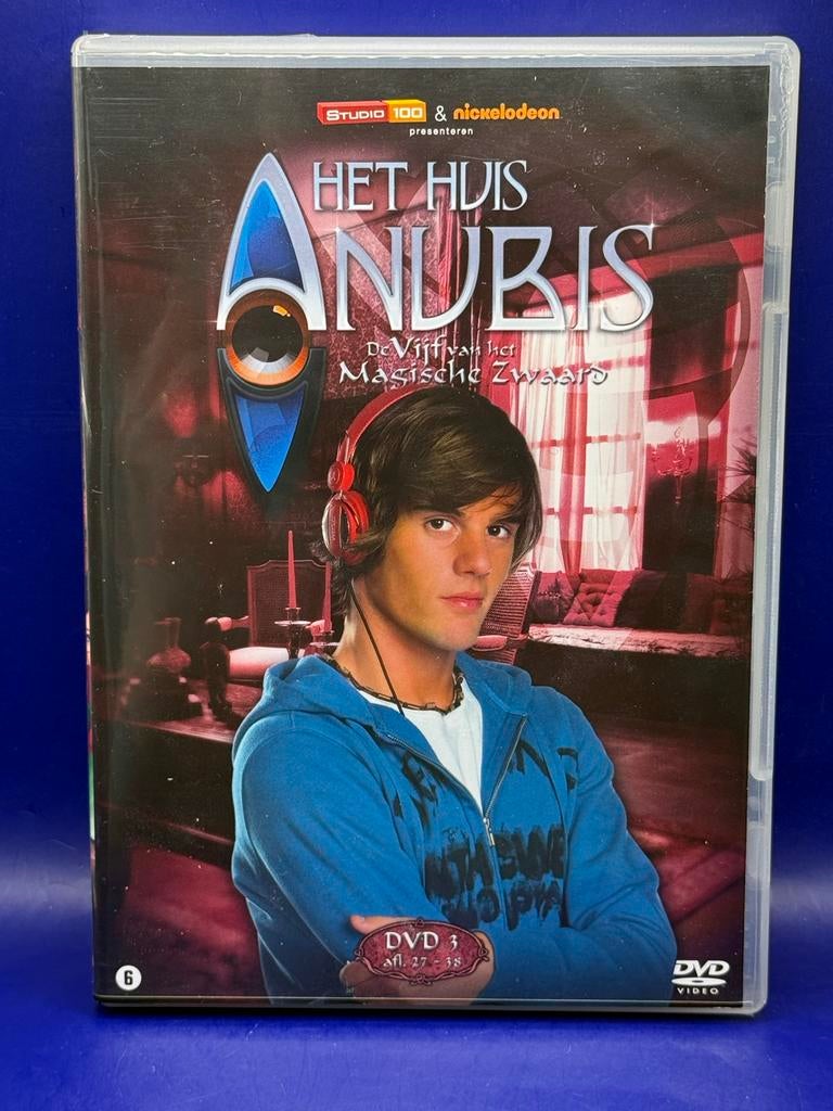 Het Huis Anubis: De Vijf van het Magische Zwaard - DVD 3, Avontuur, Verzenden, Alle leeftijden, Zo goed als nieuw