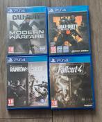 4 spellen voor de PlayStation 4, Gebruikt, Vanaf 18 jaar, Shooter, 1 speler