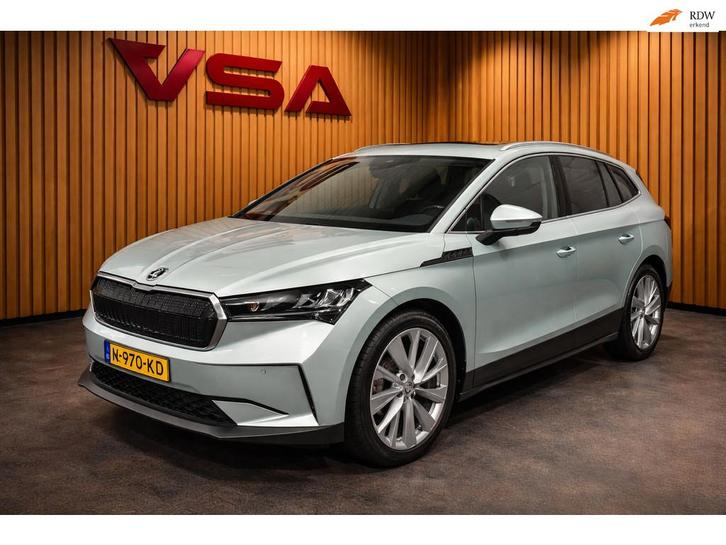 Skoda Enyaq iV 60|92% SOH|BTW auto|NAP|Carplay|Climate|Virtu, Auto's, Skoda, Bedrijf, Te koop, Enyaq, 360° camera, ABS, Achteruitrijcamera