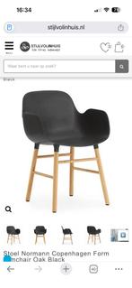 Normann Copenhagen Eetkamerstoelen - Scandinavisch Design, Kunststof, Gebruikt, Drie, Zwart