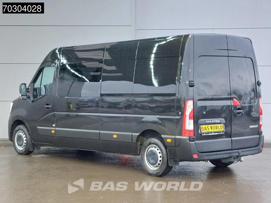 Renault Master 180PK Dubbel Cabine L3H2 LED Trekhaak Navi Ai, Auto's, Bestelauto's, Stof, Gebruikt, Euro 6, 4 cilinders