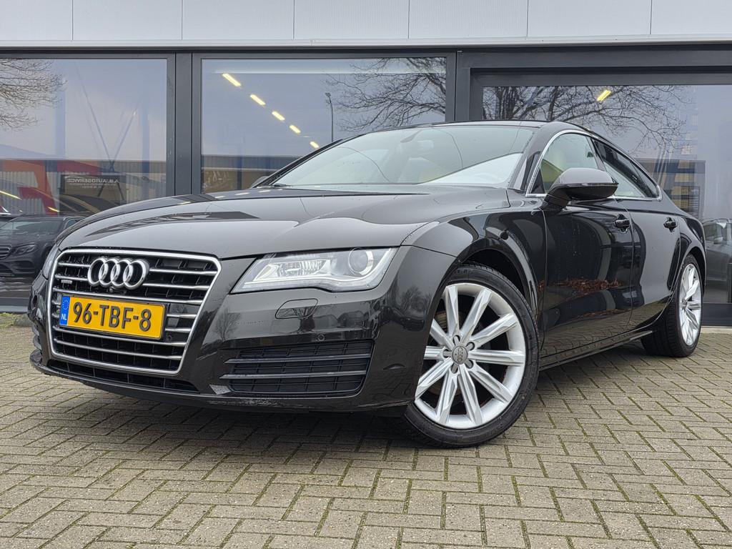 Audi A7 Sportback 2.8 FSI quattro Pro Line plus + BOSE SOUND, Auto's, Euro 5, Gebruikt, Beige, 2773 cc