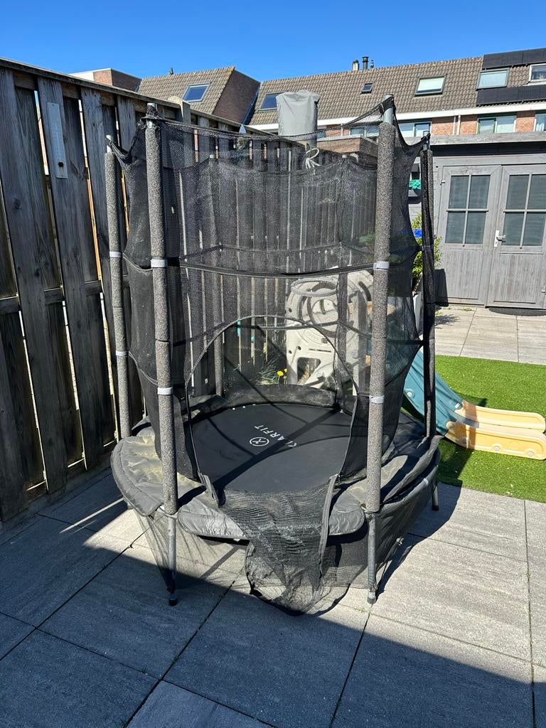 Klarfit trampoline met veiligheidsnet, Ophalen, Gebruikt