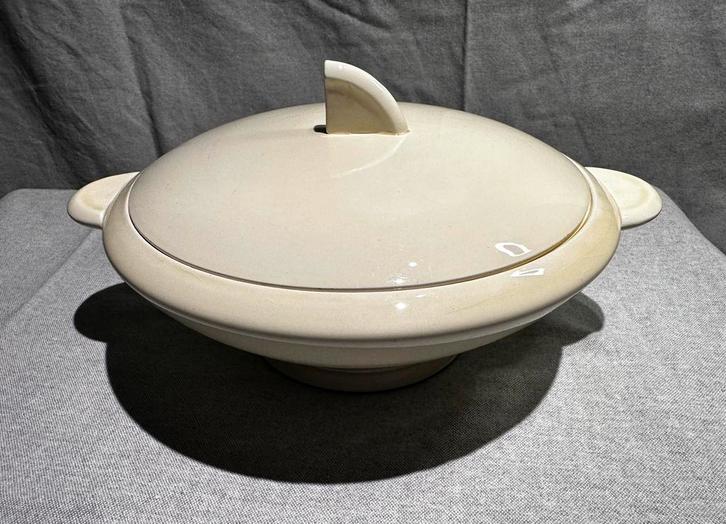 Antieke terrine Société Céramique Maastricht – Regout lijn, Antiek en Kunst, Antiek | Schalen, Ophalen of Verzenden