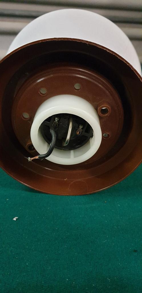 vintage plafond bollamp, Ophalen of Verzenden