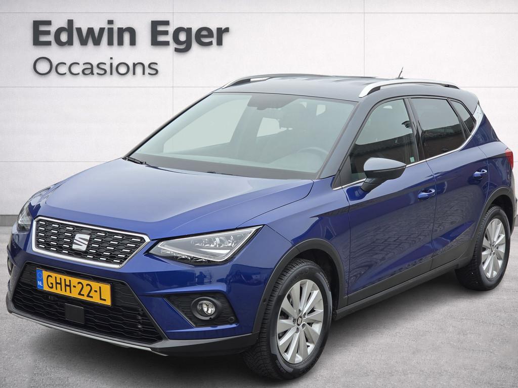 SEAT Arona 1.0 TSI Style Business Intense | Digitaal dashboa, Auto's, Seat, 12 maanden, Gebruikt, Blauw, Bedrijf