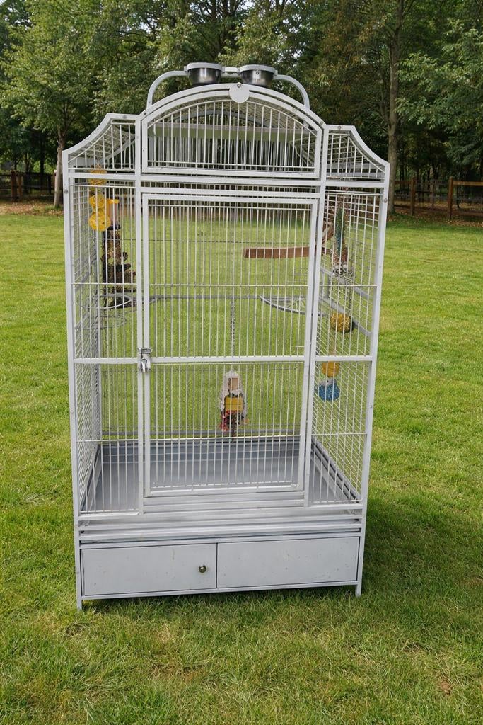 Papegaaien kooi grote kooi, Dieren en Toebehoren, Ophalen of Verzenden, Metaal, Vogelkooi