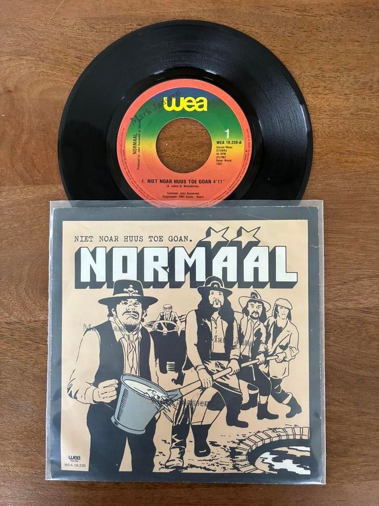 Normaal - Niet noar huus toe goan, Ophalen of Verzenden, 7 inch, Single