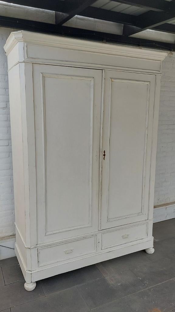 Vintage houten opbergkast, Huis en Inrichting, Kasten | Overige, Ophalen, Gebruikt