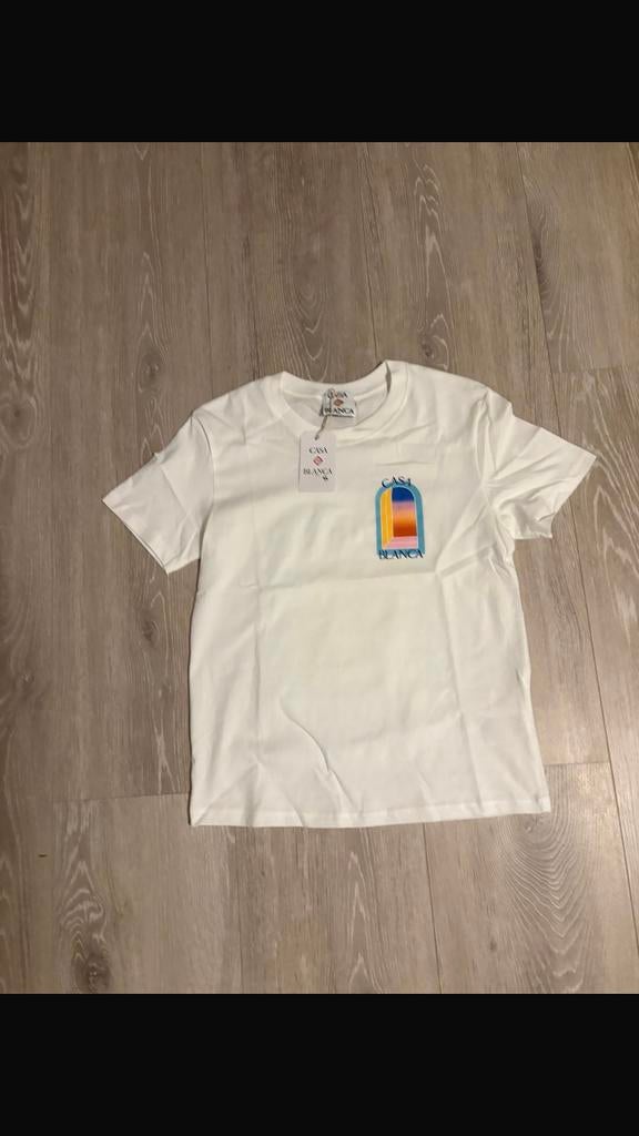 Casablanca t shirt, Kleding | Heren, T-shirts, Ophalen of Verzenden, Zo goed als nieuw, Maat 48/50 (M), Wit