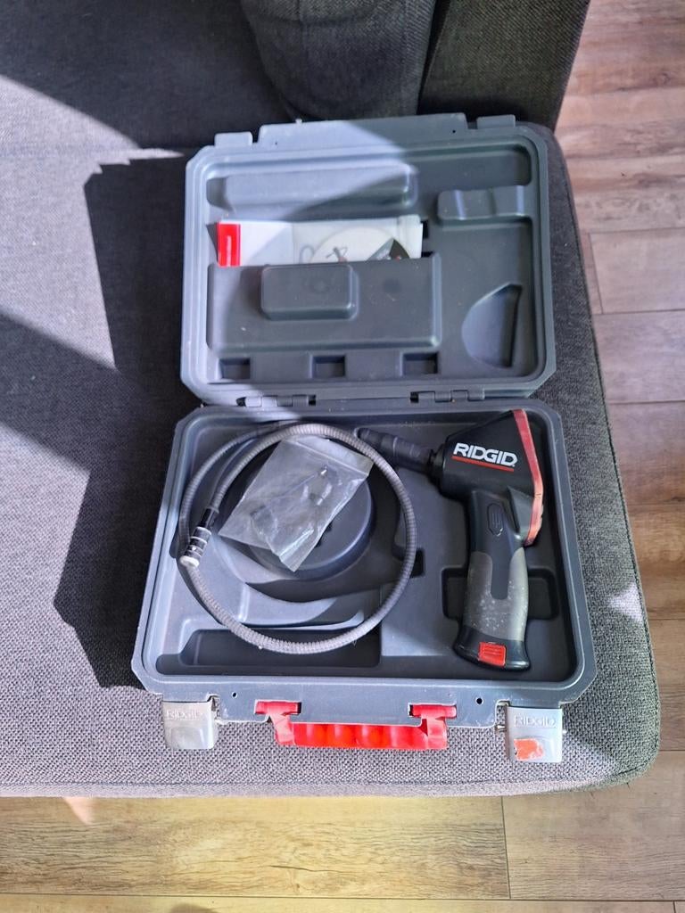 RIDGID micro CA-100 inspectiecamera met koffer, Doe-het-zelf en Verbouw, Meetapparatuur, Ophalen of Verzenden
