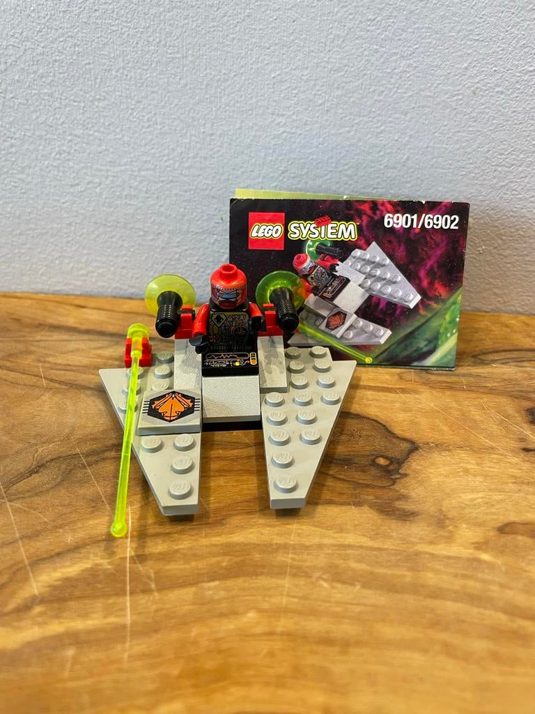 Lego System Retro code 6901/6902 Ruimteschip met Minifiguur, Inclusief minifiguren, Gebruikt, Lego, Ophalen of Verzenden