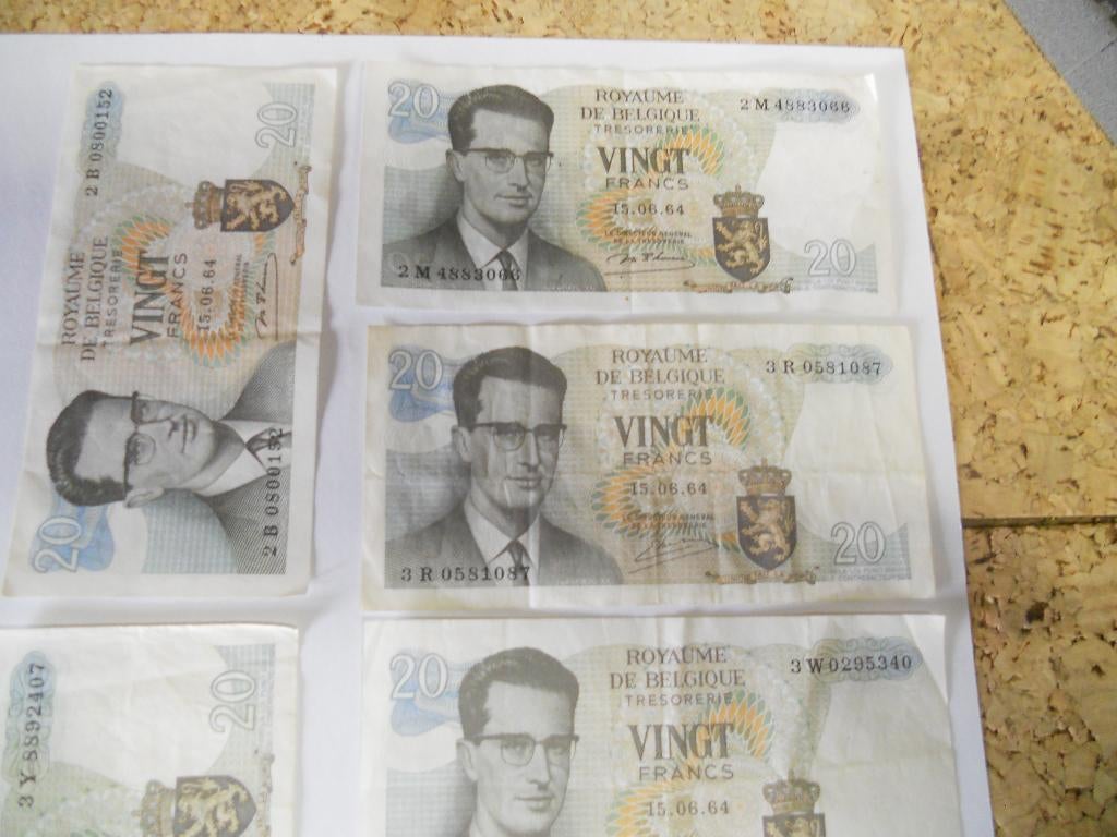 Bankbiljetten België, Postzegels en Munten, Bankbiljetten | België, Ophalen of Verzenden, Los biljet