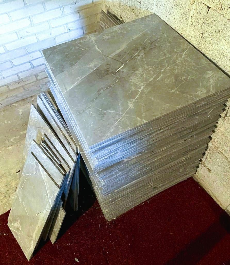 Vloertegels 60x60, Ophalen, 30 cm of meer, Steen of Klei, Overige typen