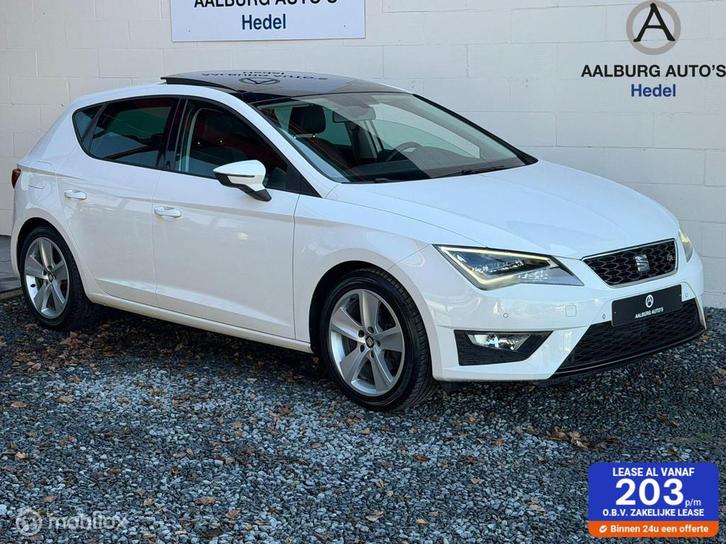 Seat Leon 1.4 FR 2016 Panorama FULL LINK *1e eigenaar*, Auto's, Seat, Bedrijf, Te koop, Leon, ABS, Airbags, Airconditioning, Alarm