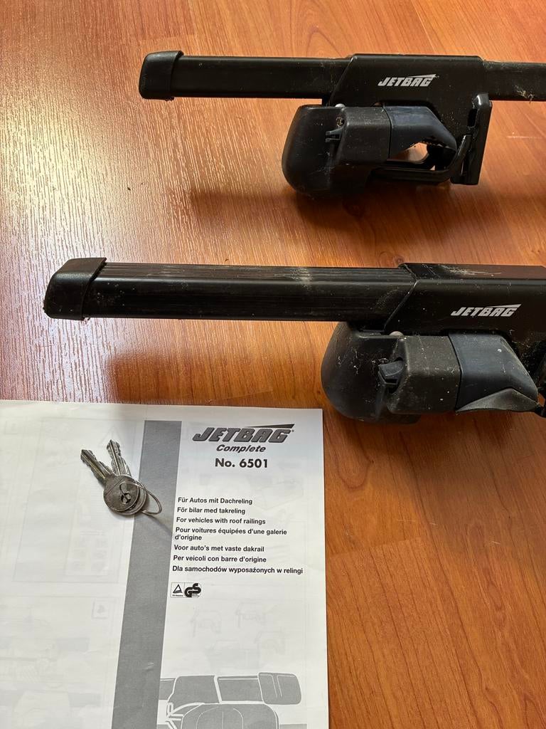 Jetbag Complete No. 6501 Dakdragers met sleutels, Auto diversen, Dakdragers, Ophalen, Gebruikt