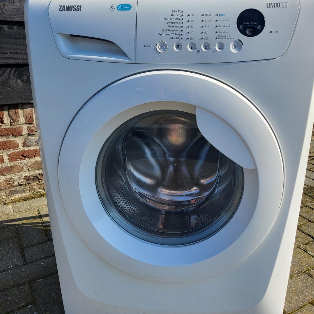 Zanussi wasmachine., Witgoed en Apparatuur, Wasmachines, Ophalen of Verzenden, Zo goed als nieuw, 85 tot 90 cm, 1200 tot 1600 toeren