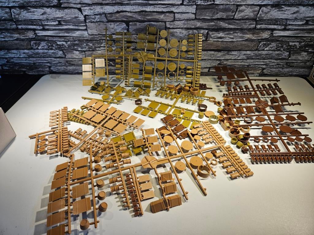 Lading kisten tonnen vaten H0 spoor modeltrein 1:87, Ophalen of Verzenden, Nieuw, Gelijkstroom of Wisselstroom, Overige merken