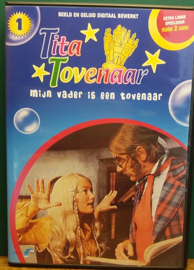 TiTa Tovenaar 1 Mijn Vader Is Een Tovenaar  KRASVRIJE DVD, Alle leeftijden, Ophalen of Verzenden, Zo goed als nieuw