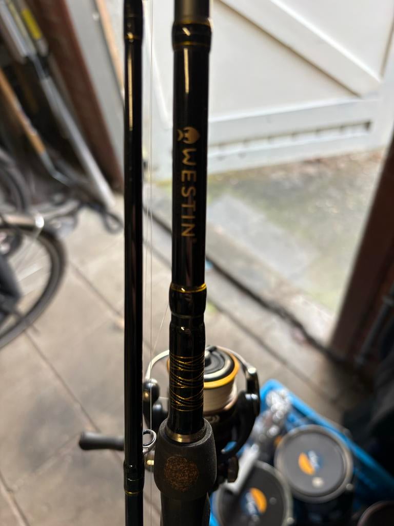 Westin W3 T&C 212cm 7-21g met Daiwa Legalis 2000 molen, Watersport en Boten, Verzenden, Zo goed als nieuw
