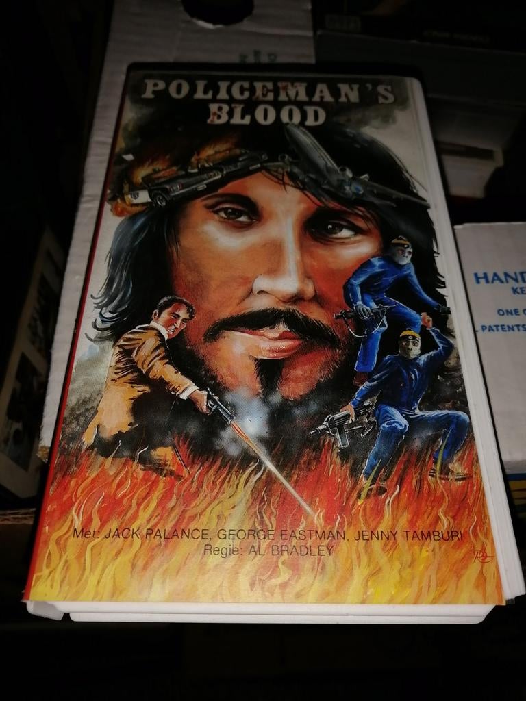 Vcc video2000 ex-rental - Policeman's Blood, Vanaf 16 jaar, Ophalen of Verzenden, Gebruikt, Horror