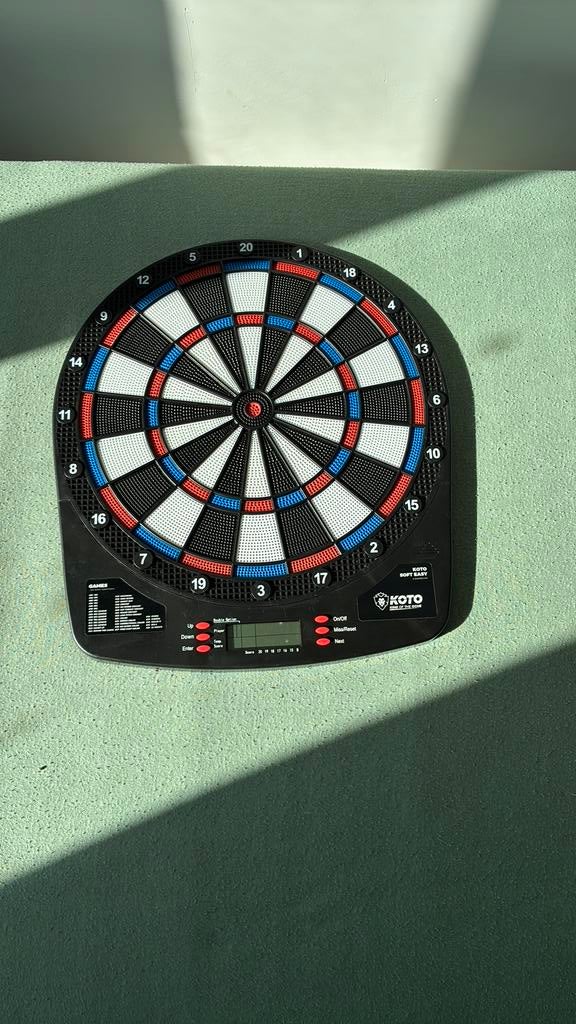 Soft dartboars, Ophalen of Verzenden, Zo goed als nieuw, Dartbord, Soft tip