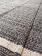 IKEA HÖJET Vloerkleed - Bruin/Creme (170x240 cm), Ophalen, Rechthoekig, 150 tot 200 cm, Grijs