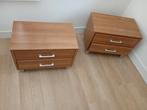 2 x zgan Nachtkastjes, Ophalen, Overige materialen, Zo goed als nieuw, 45 tot 65 cm