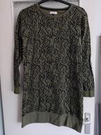 True Spirit dames trui legergroen met zwarte patronen motief, Kleding | Dames, Truien en Vesten, Maat 42/44 (L), Ophalen of Verzenden