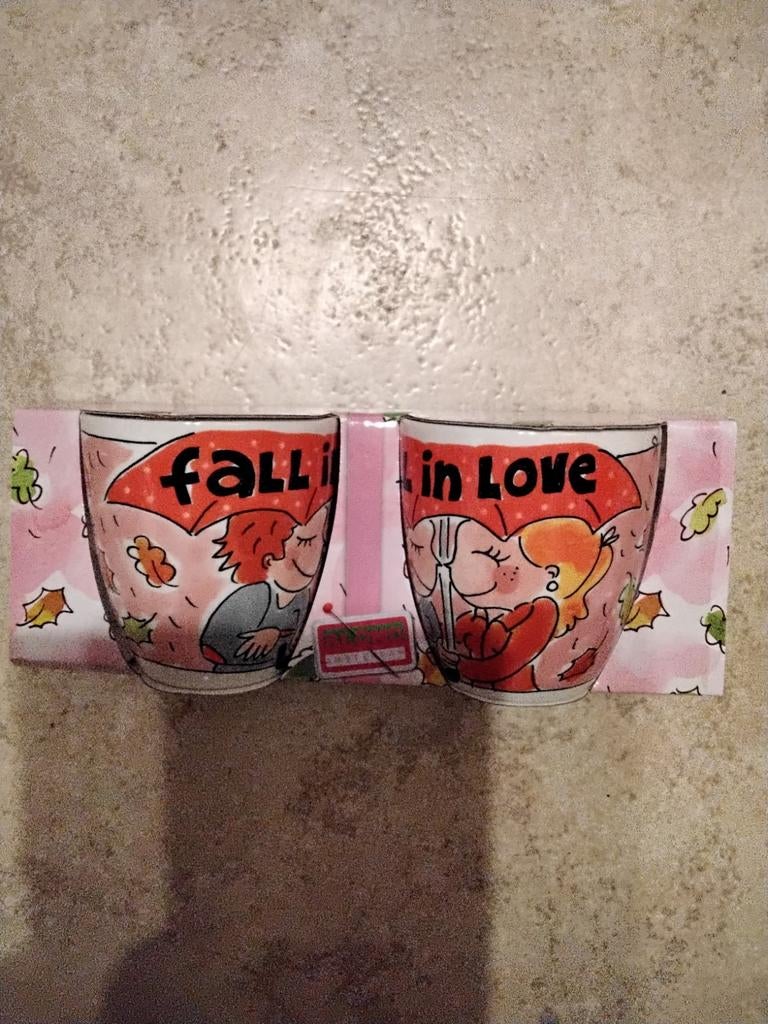 Blond Amsterdam Fall in Love mokjes, Ophalen of Verzenden, Aardewerk, Blond Amsterdam, Kop(pen) en/of Schotel(s)