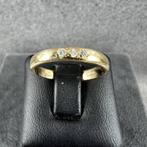 Gouden ring | 14K* | 2,01gr | bandring brilj | 404080, Ophalen of Verzenden, Dame, Goud, Goud