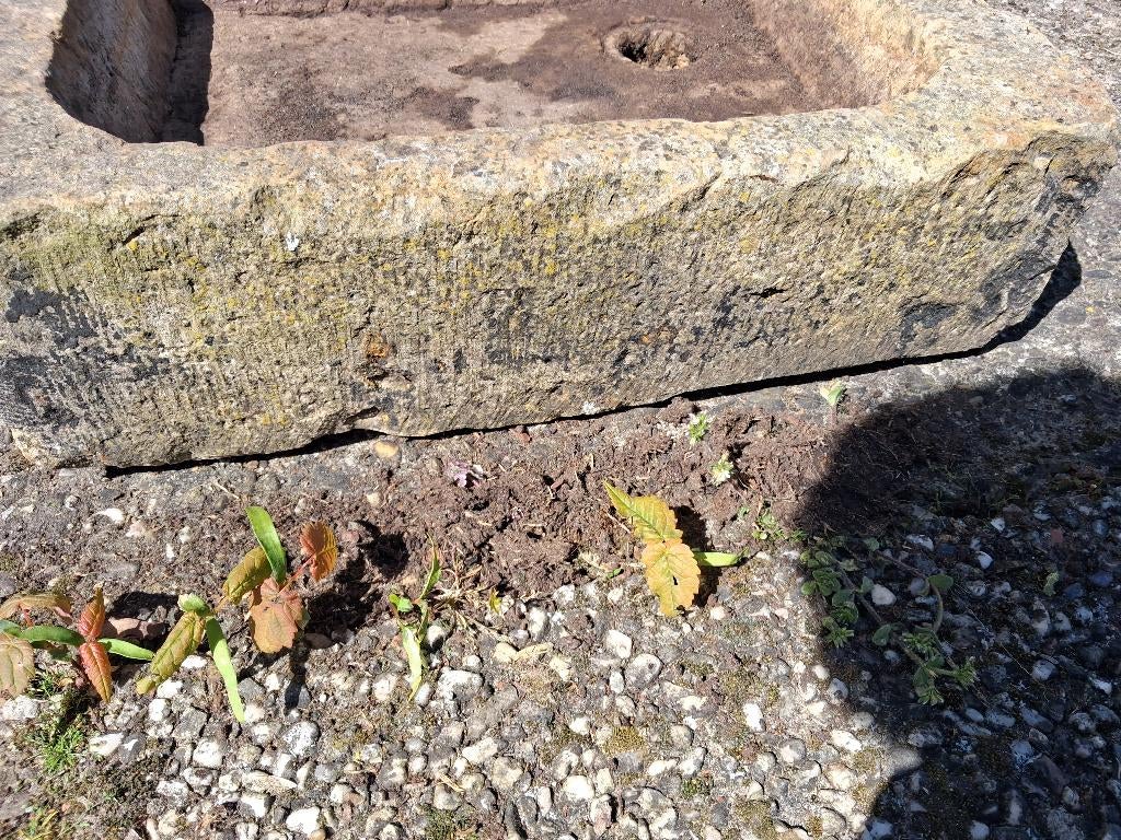 Antieke wasbak, Ophalen, Gebruikt, Steen, Wastafel