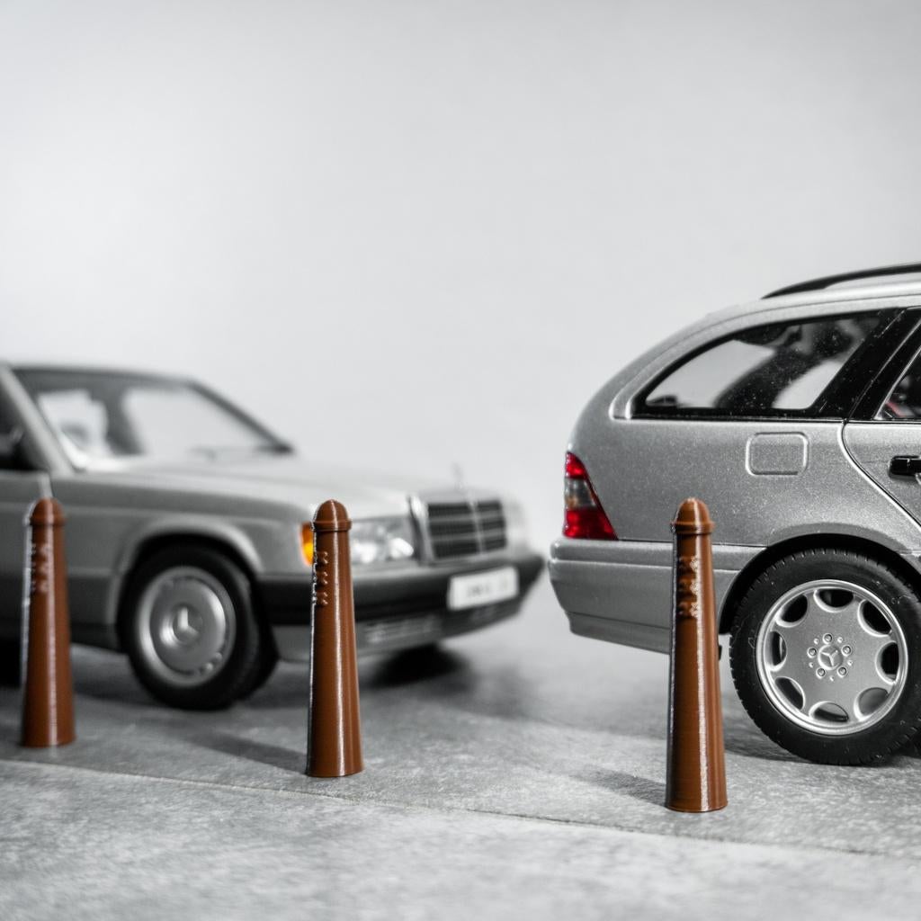 1:18 miniatuur Amsterdammertje paaltje diorama decor, Ophalen of Verzenden, Nieuw, Groter dan 1:35, Diorama