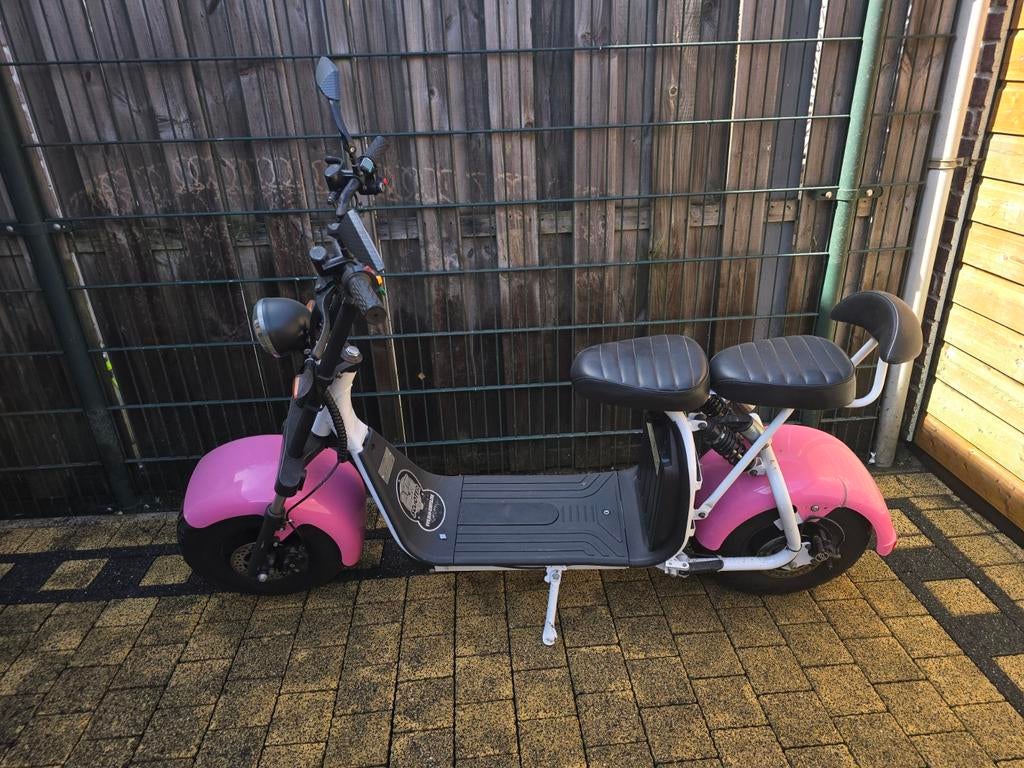 Electriche scooter big wheel opknappertje Teab, Ophalen, Gebruikt, Gewone step