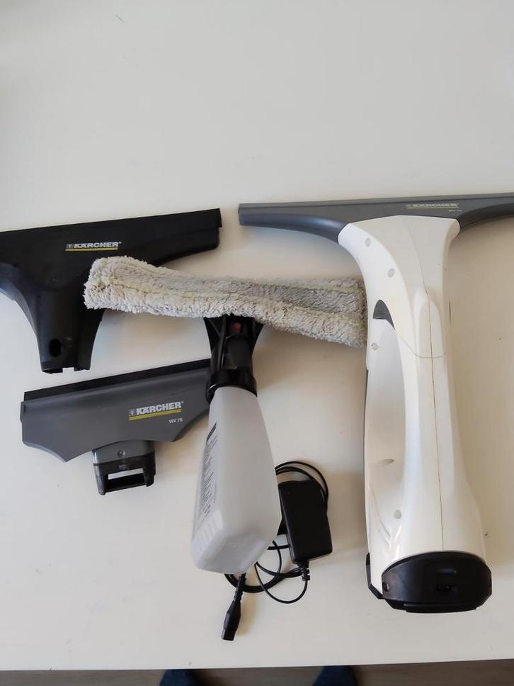 Kärcher WV 75 Plus window vac Set - Compleet, Witgoed en Apparatuur, Overige Witgoed en Apparatuur, Gebruikt, Ophalen of Verzenden